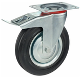 GARWIN Колесо поворотное с тормозом для тележки 001016