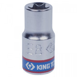 KING TONY Головка торцевая TORX Е-стандарт 1/4", E8, L = 24 мм