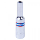 KING TONY Головка торцевая TORX Е-стандарт 1/4", E6, L = 50 мм