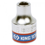 KING TONY Головка торцевая стандартная двенадцатигранная 3/8", 6 мм