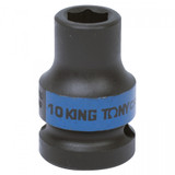 KING TONY Головка торцевая ударная шестигранная 1/2", 10 мм